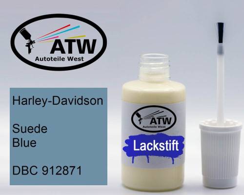 Harley-Davidson, Suede Blue, DBC 912871: 20ml Lackstift, von ATW Autoteile West.